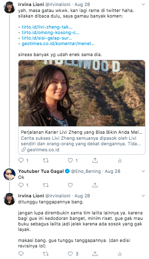 livi zheng oscar hollywood joko anwar