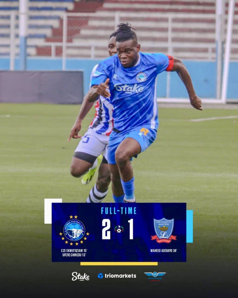 Enyimba FC 2-1 Lobi Stars
