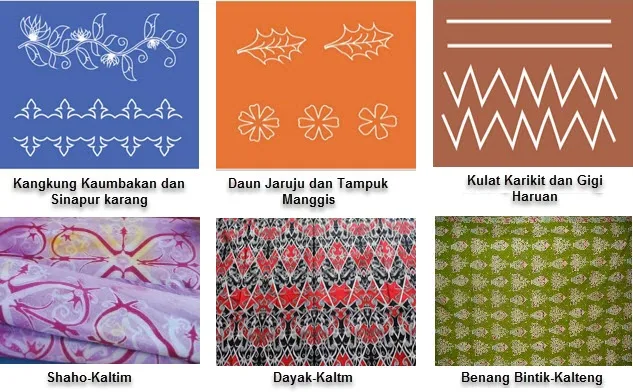 Motif Hias Kalimantan