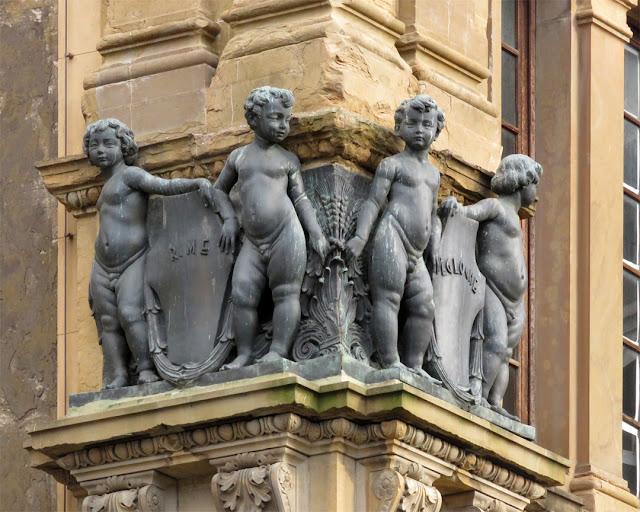 Detail of the Rotunda seen from Via Antonio Magliabechi, Biblioteca Nazionale Centrale di Firenze, BNCF (National Central Library of Florence), Florence