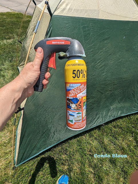 how to waterproof a camping tent