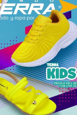catalogo Mundo Terra calzado para niños kids  PV 2023