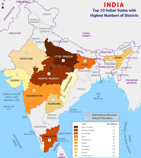 जानिए भारत के 5 सबसे बड़े जिले कौन से हैं   |   Know which are the 5 largest districts of India in hindi