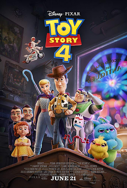 Movie poster for Pixar Animation Studios and Walt Disney Pictures's film Toy Story 4