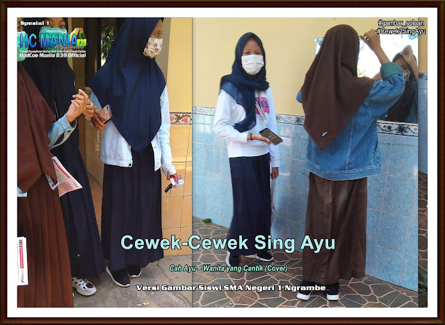 Gambar Soloan Terbaik di Indonesia - Gambar Siswa-Siswi SMA Negeri 1 Ngrambe Versi Cah Ayu Khas Spesial 1 - 13.1
