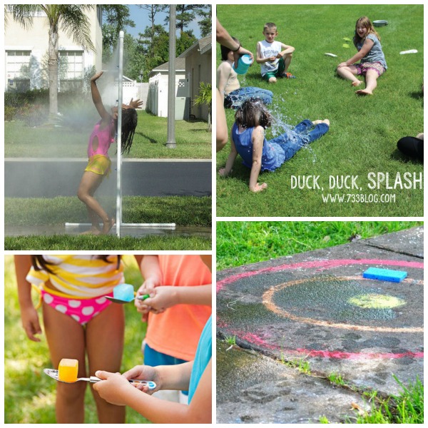 Beat the heat with this collection of water games & activities for kids! #watergamesforkids #watergames #wateractivitiesforkids #summeractivitiesforkids 