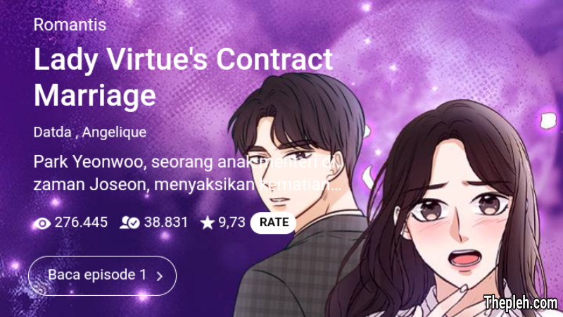 Lady Virtue's Contract Marriage Naver