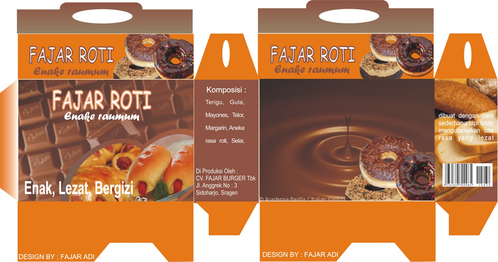 10 Contoh Kemasan  Makanan Pengusaha Muslim Kalimantan Barat