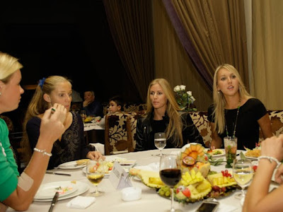 Vera Dushevina Anna Chakvetadze Elena Dementieva Elena Vesnina