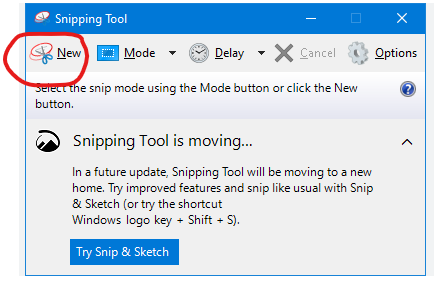 Cara Buat Screenshot Menggunakan Alat Snip & Sketch Atau Snipping Tools Windows 10