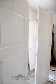 Painting Interior Rental Property Doors, Bliss-Ranch.com