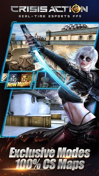 Crisis Action FPS eSports Mega Mod Unlimited Ammo+ Diamonds for Android