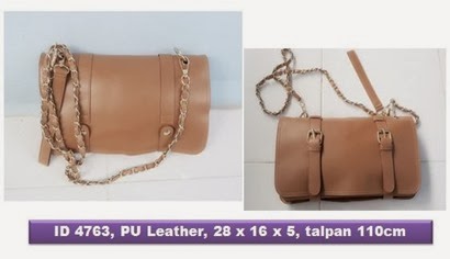 ID 4763 (147.000) - PU Leather, 28 x16x5, tali panjang 110 cm