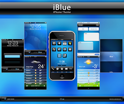 Iphone Themes Download Free on Theme Styles  Free Iblue Theme For Iphone
