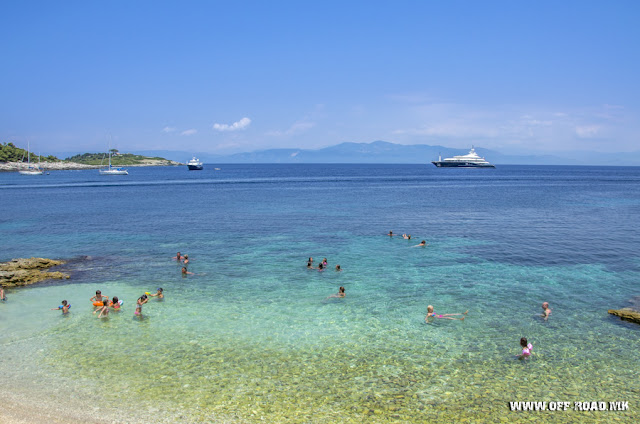 City beach - Gaios - Paxos Island, Paxi, Greece