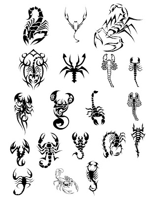 Scorpion Tattoo Style * It is well known that the Scorpions are almost