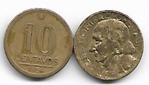 10 centavos, 1954