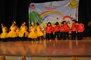 children participated in school annual day program