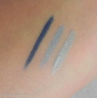 swatches lápices ojos