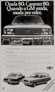 propaganda Chevrolet - 1979. Reclame GM 1979