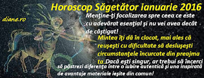 Horoscop Săgetător ianuarie 2016