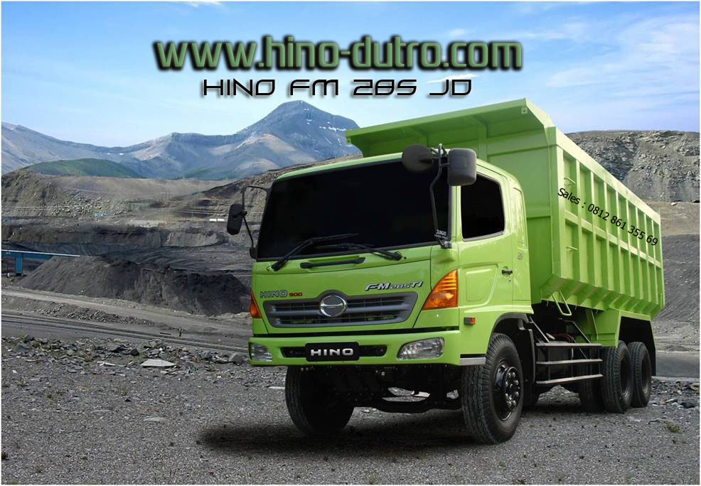  Hino  FM  285 JD  Dumptruck Spesifikasi Sales Truck dan Bus 