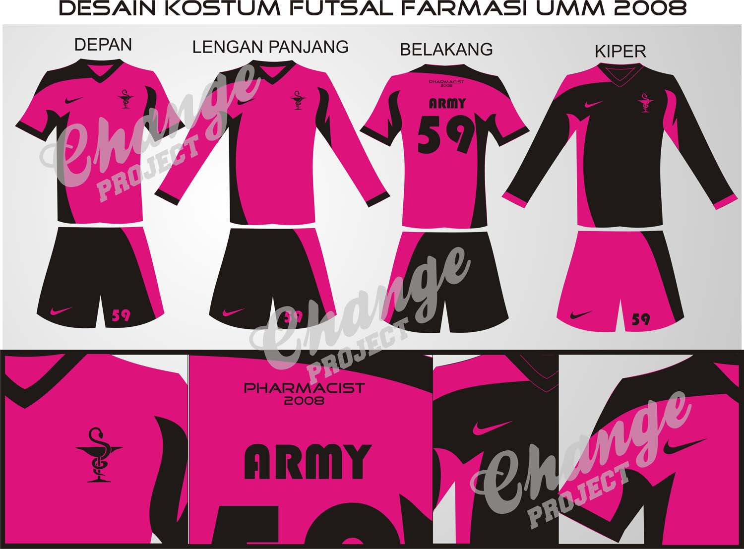 Anindita Fashion Terima Jasa Buat Kaos Futsal Team