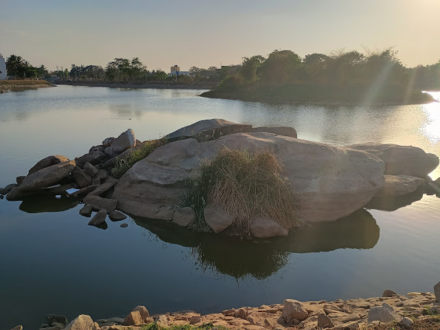 Anjanapura scenic lake getaway