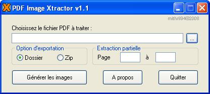 PDF Image Xtractor : extraire les images d'un PDF en 2 clics de souris