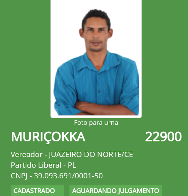 DIFERENTES: CONHEÇA ALGUNS NOMES CURIOSOS DE CANDIDATOS NAS ELEIÇÕES MUNICIPAIS NO INTERIOR DO CEARÁ.