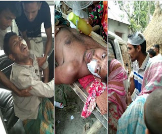মিঠাপুকুরে গরুর গোসল দেয়া নিয়ে সংঘর্ষে- আহত ১০