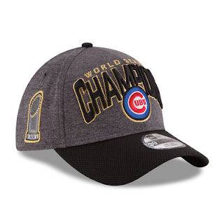 chicago cubs world series hat, cubs champions hat, cubs world series trophy hat, cubs victory parade hats, cubs celebration trophy hats, cubs world series fitted hats