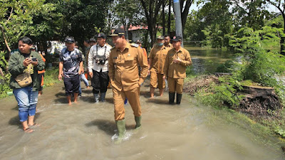 Rob & Hujan Tinggi, Sejumlah Wilayah di Sidoarjo Tergenang Banjir