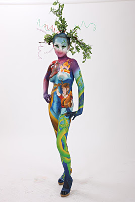 Amazing Body Art from the 2008 World Bodypainting Festival in Daegu, South Korea