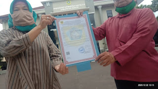 Perkuat Keberadaan Organisasi, Pergunu Bogor Mendapatkan SK. Dari Bakesbangkpol
