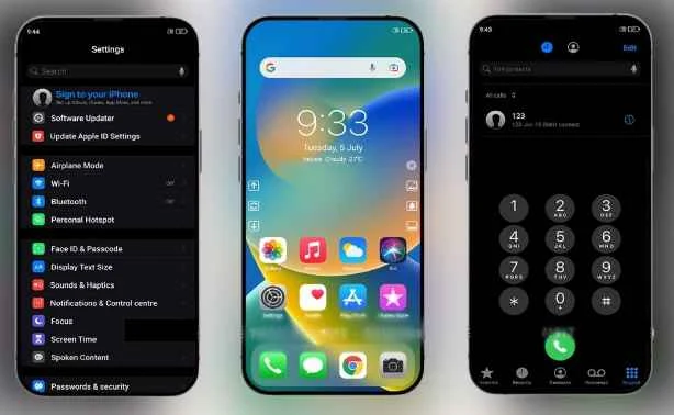 Tema iOS 16 Mtz Untuk Xiaomi Tembus Aplikasi Terbaru