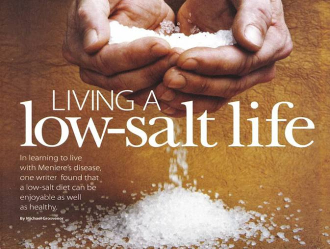 Low Salt Recipes for Meniere's Disease Sufferers