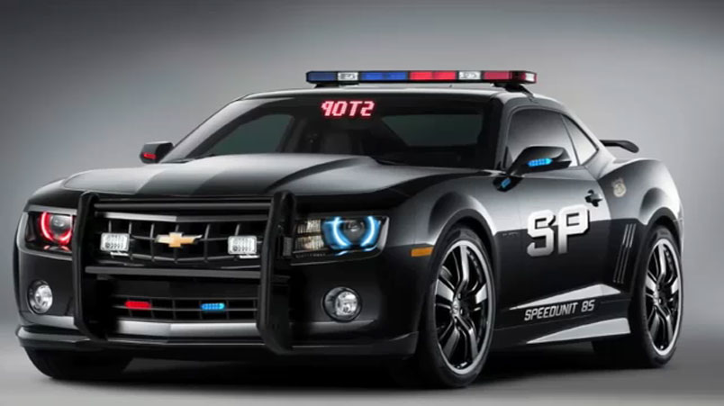 2010 Chevy Camaro used by Police New Muscle Car Picture