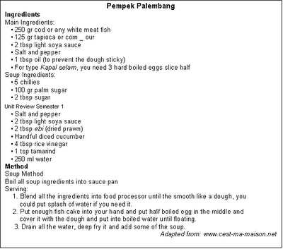 FUN LEARNING ENGLISH: PROCEDURE TEXT