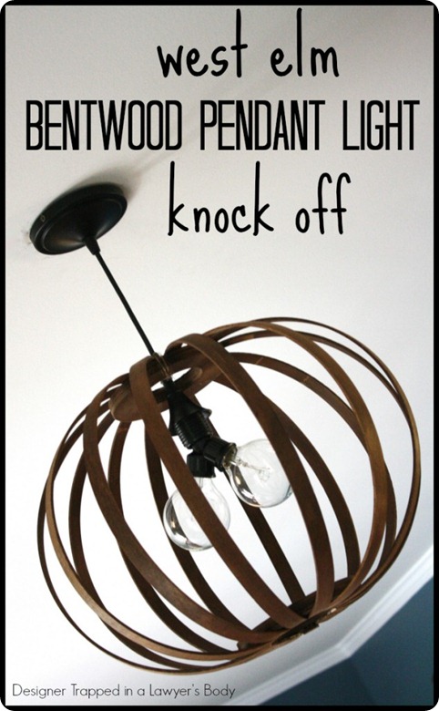west elm bentwood knock off