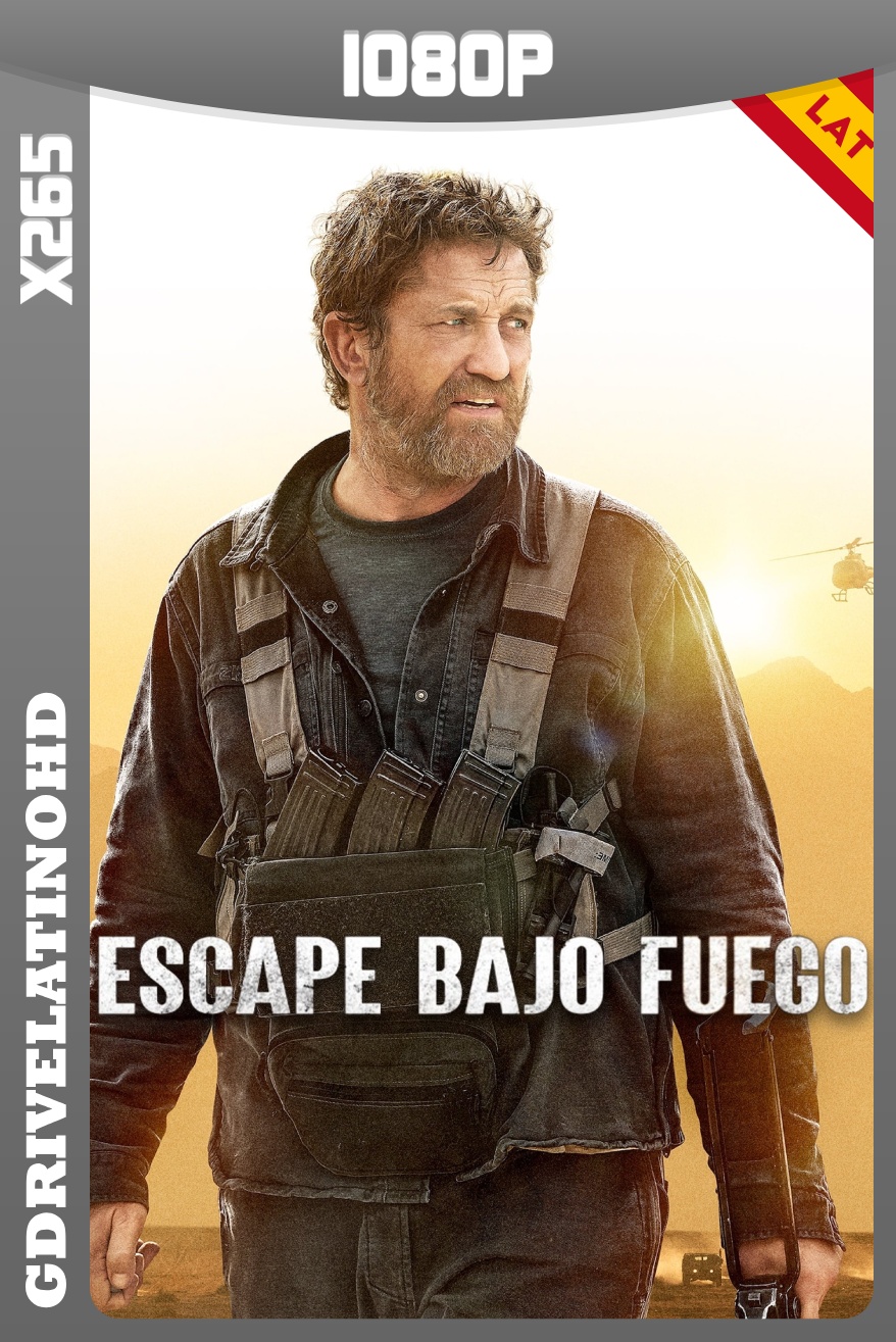 Escape bajo fuego (2023) BDRip x265 1080p Latino-Inglés