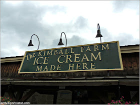 Granjas de Massachusetts: Helados en la Kimball Farm