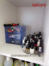 nail polish storage