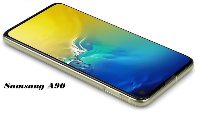 تم تزويد شاشة Samsung Galaxy A90 5G بتقنية Super AMOLED Infinity-U ، أو تصميم جديد لقواعد التسرب ، أو تصميم الكاميرا الدوارة