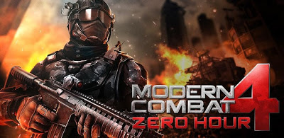 Modern Combat 4:Zero Hour v1.0.1 Apk and Data