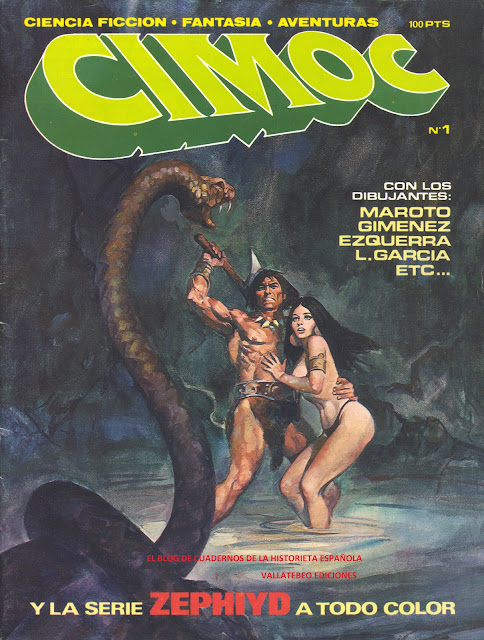 Cimoc nº1. Antonio San Román, 1979