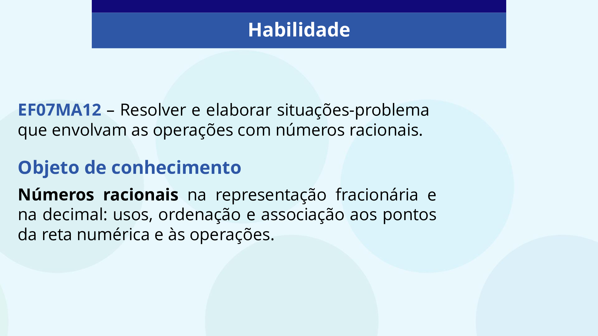 Operações com números racionais exercícios 7o ano