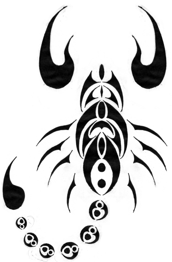 Scorpion Tattoo Patterns 13