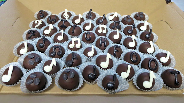 Switchfoot & Music Themed Chocolate Coffee Cake Balls 1