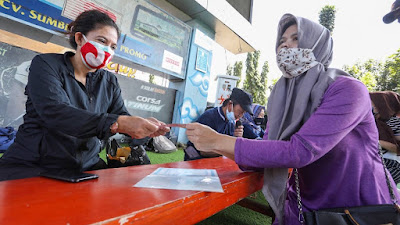 Penyaluran Bansos PPKM Darurat Kota Bandung Sudah 99 Persen